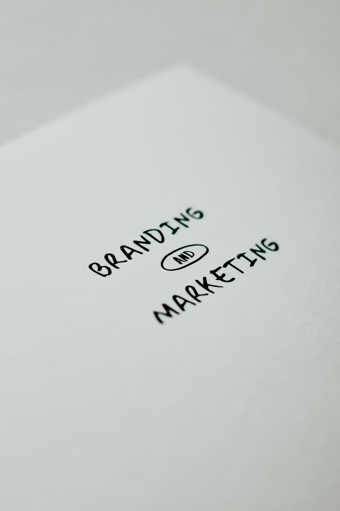 project-01-b Minimalistic design showcasing branding and marketing text for business strategy visuals.